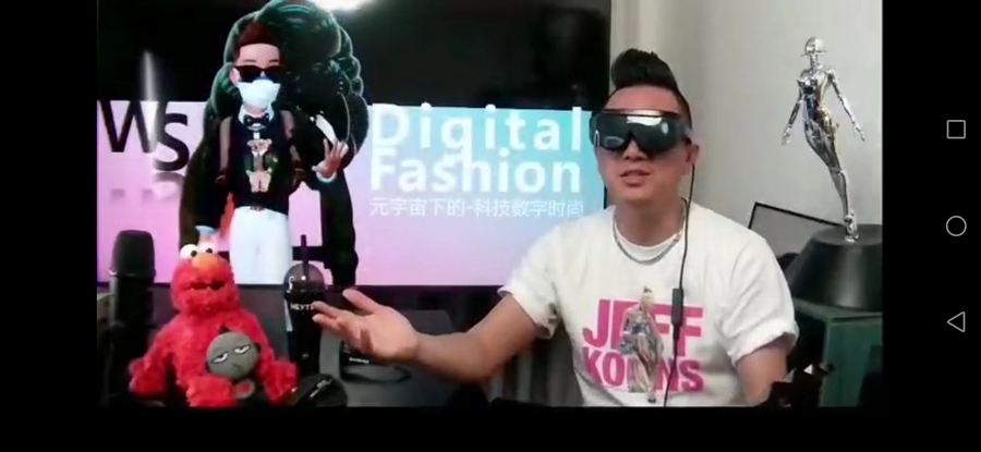 元宇宙时尚直播回顾-顽石频道创始人石零平先生解读时尚科技